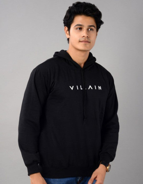 Brand Logo Printed Hooded Sweatshirt