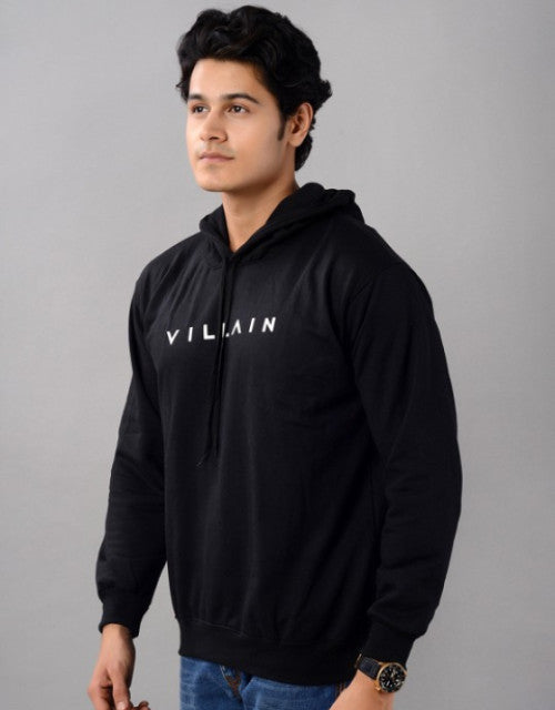 Brand Logo Printed Hooded Sweatshirt