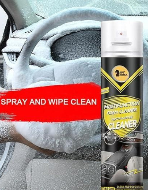 Foaming Car Interior Cleaner Multipurpose Foam Cleaner Spray 650ML