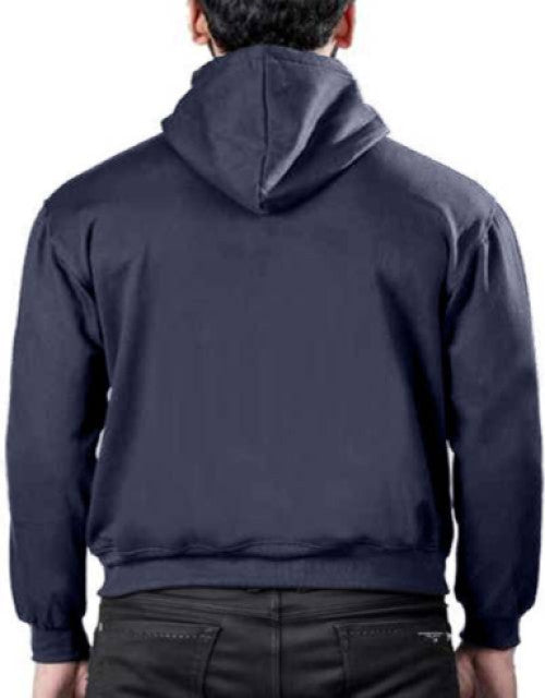 Men Full Sleeve Solid Hooded Sweatshirt