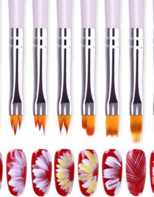 Nail Art Design Painting and Drawing UV Polish Brush Tool Kit